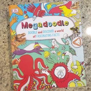 MEGADOODLE! Doodling, Fascinating Facts, Kids Book, Learn to Draw, Quiet Time